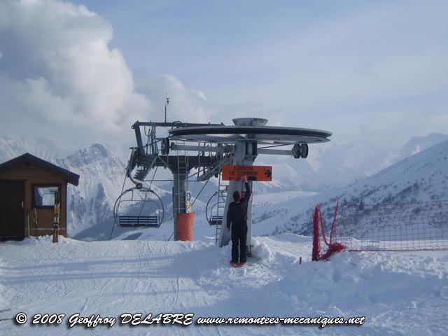 image de la liaison le Corbier-la Toussuire